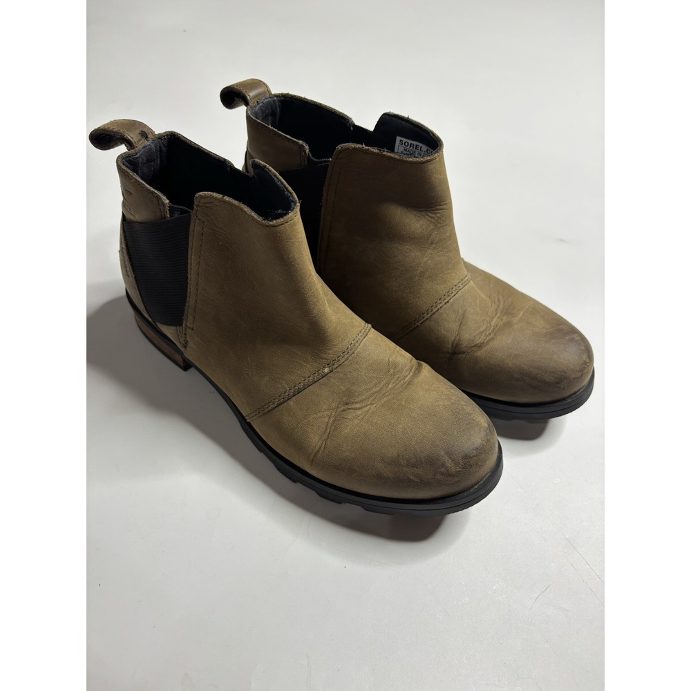 Sorel Ladies Chelsea‎ Boots, Emelie Chelsea, Brown, Women's Size: 7.5 Granola